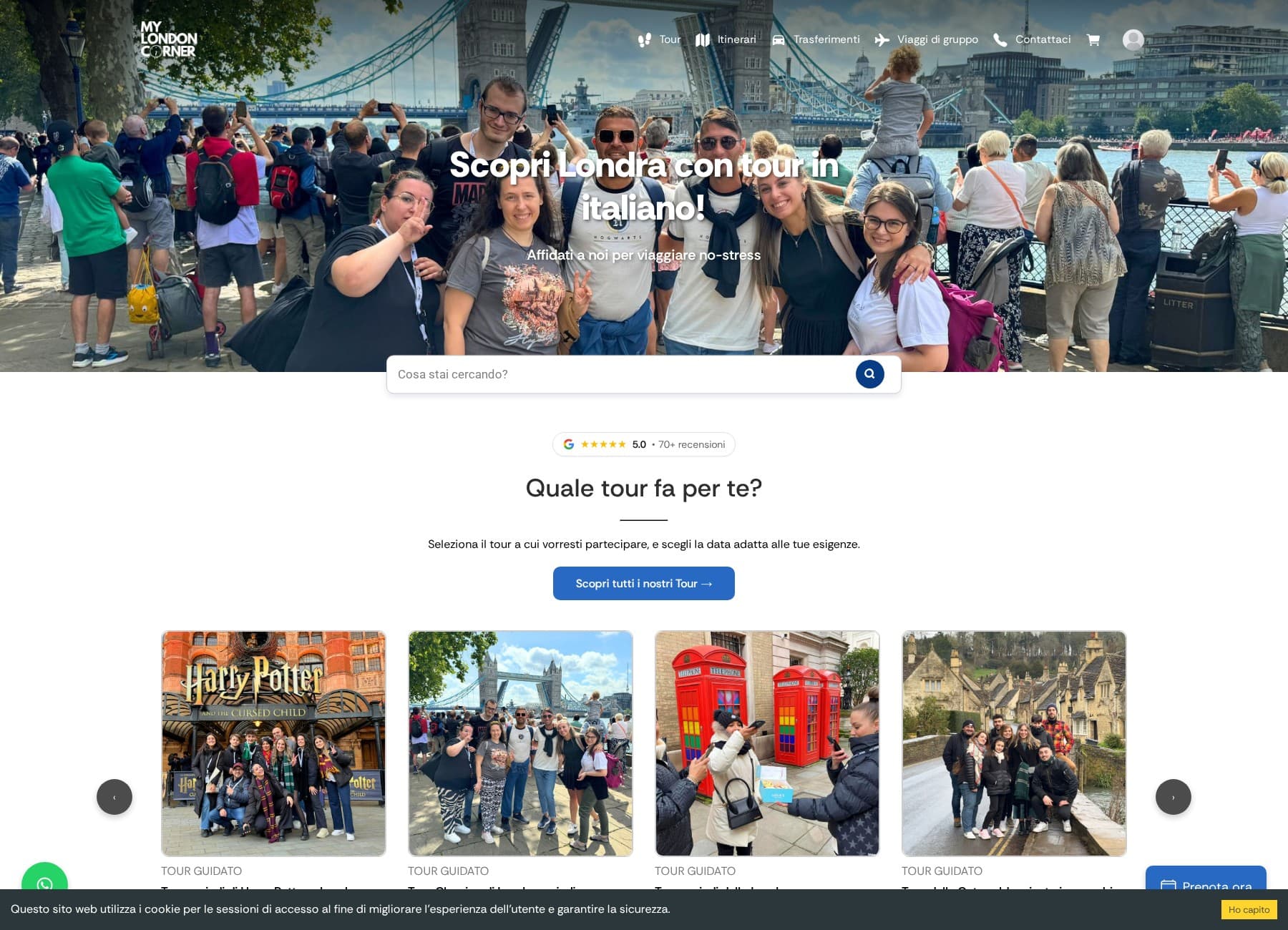 MyLondonCorner website